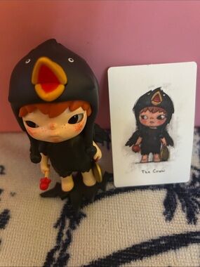 Hirono, The Crow, pop mart, new condition